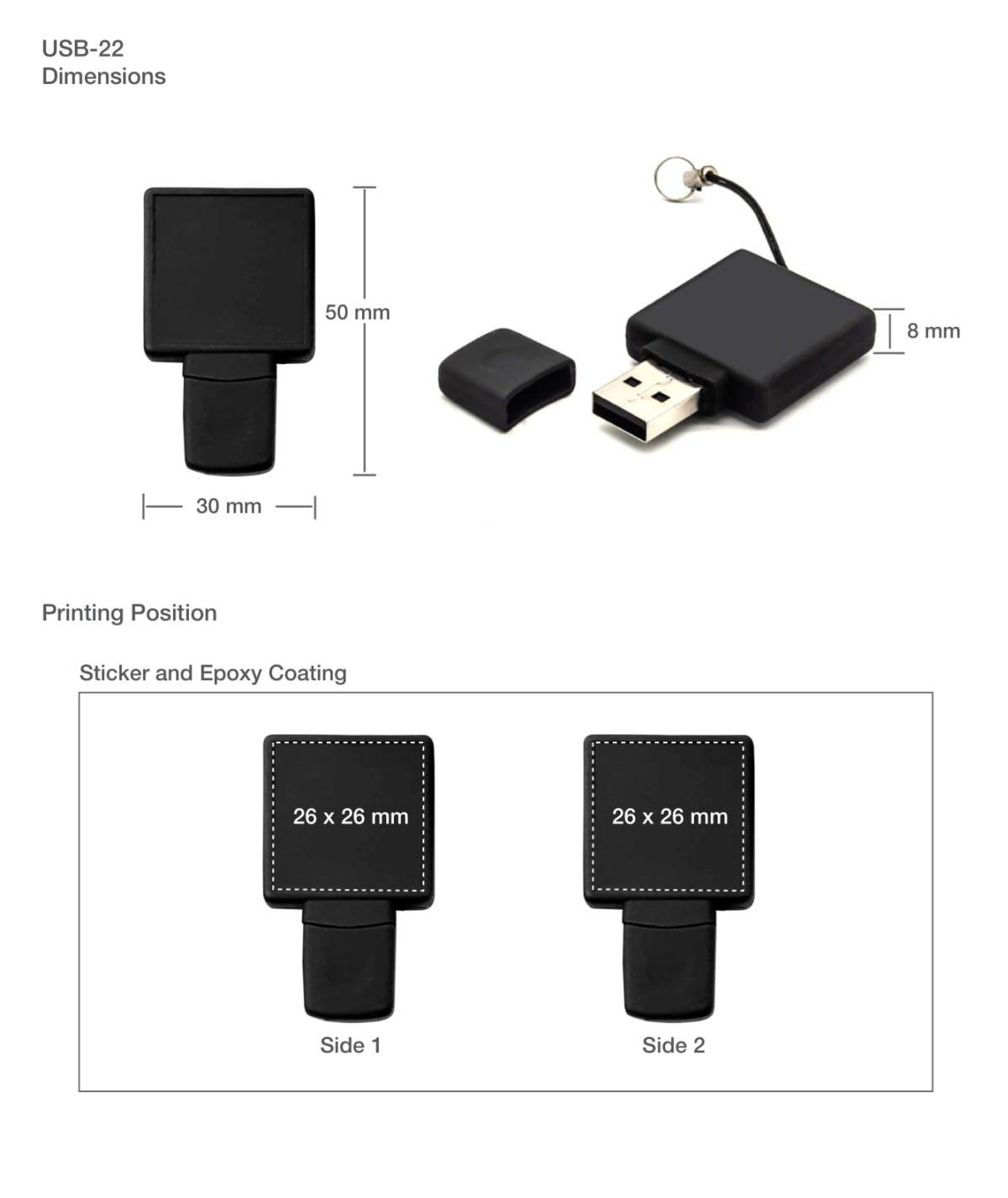 Digital Printing on USB