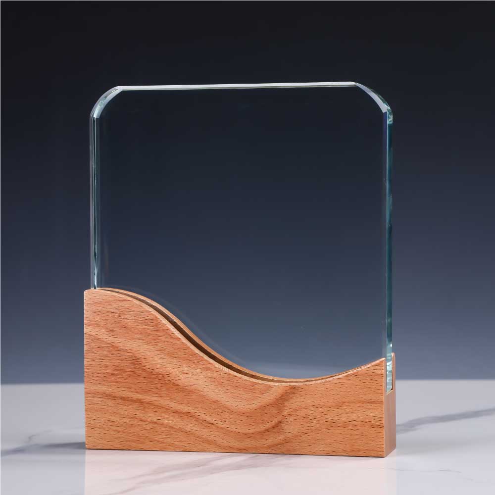 Square-Crystal-Award-with-Wooden-Base-CR-56-2