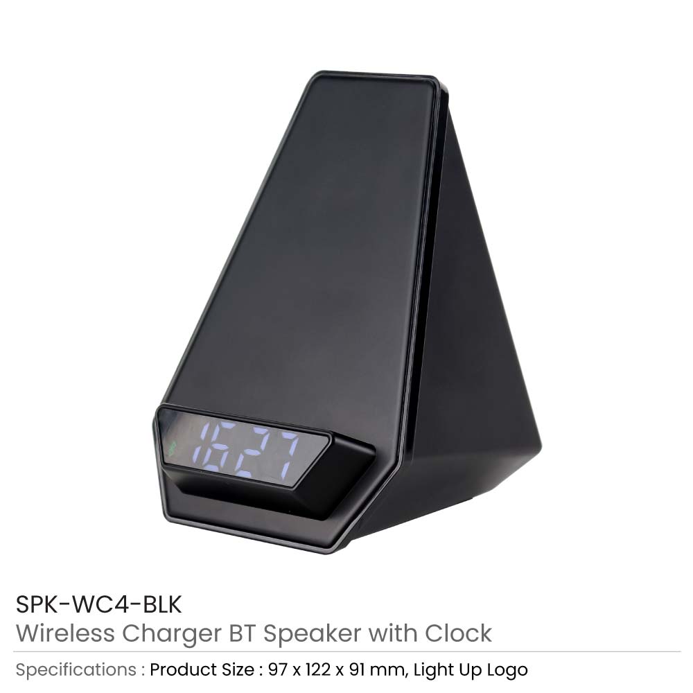 Wireless-Charger-BT-Speaker-with-CLock-SPK-WC4-Details