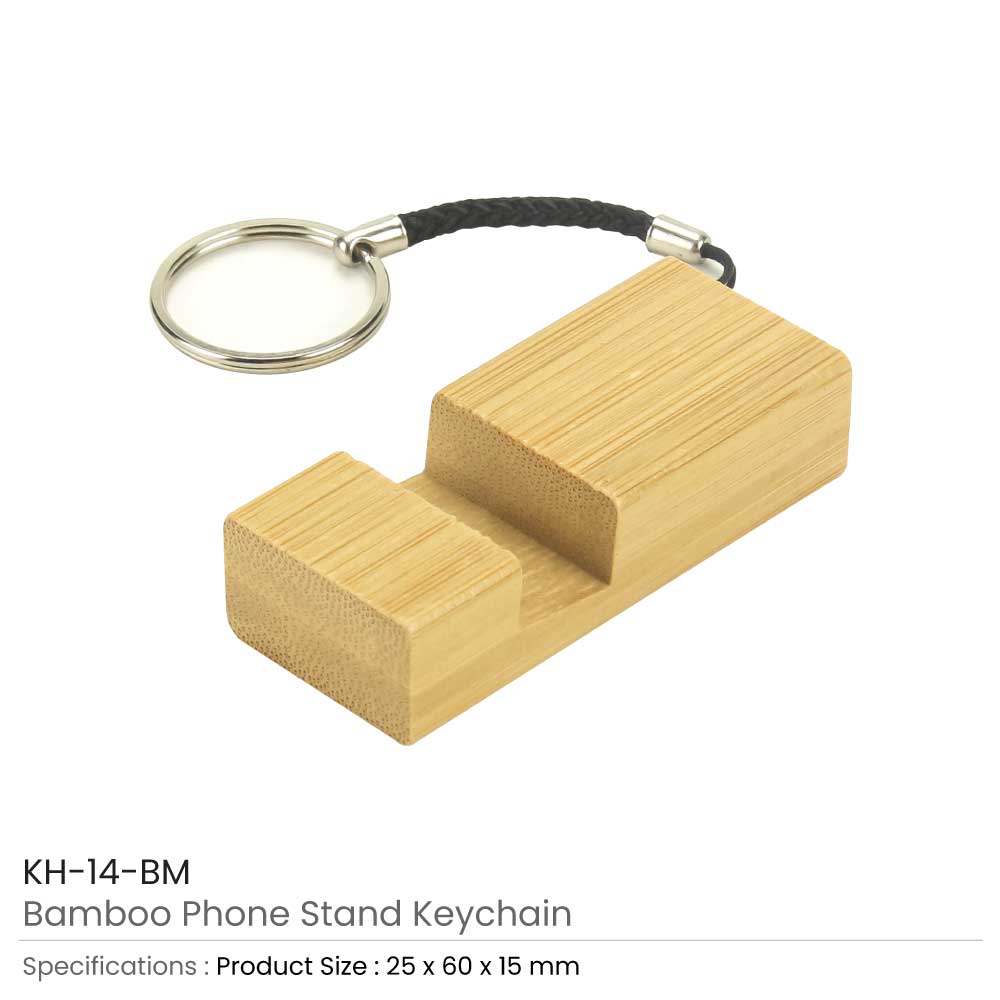Bamboo-Phone-Stand-Keychain-KH-14-BM-Details