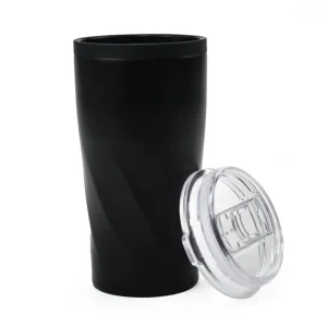 Double Wall SS Tumblers with PP Interior and Transparent Lid 580ml - Image 6