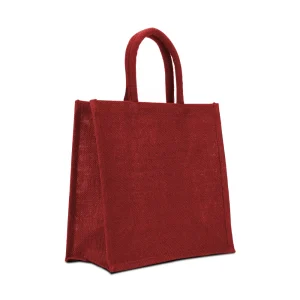 Reusable Square Jute Shopping Bags - Image 8
