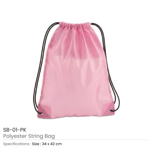 Promotional Drawstring Bags in High-Quality Polyester Material - Image 12
